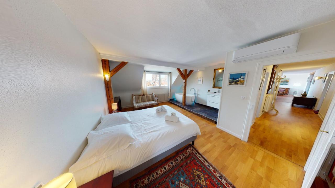 145M² City Center 4 Bedrooms View Of The Cathedral Estrasburgo Exterior foto