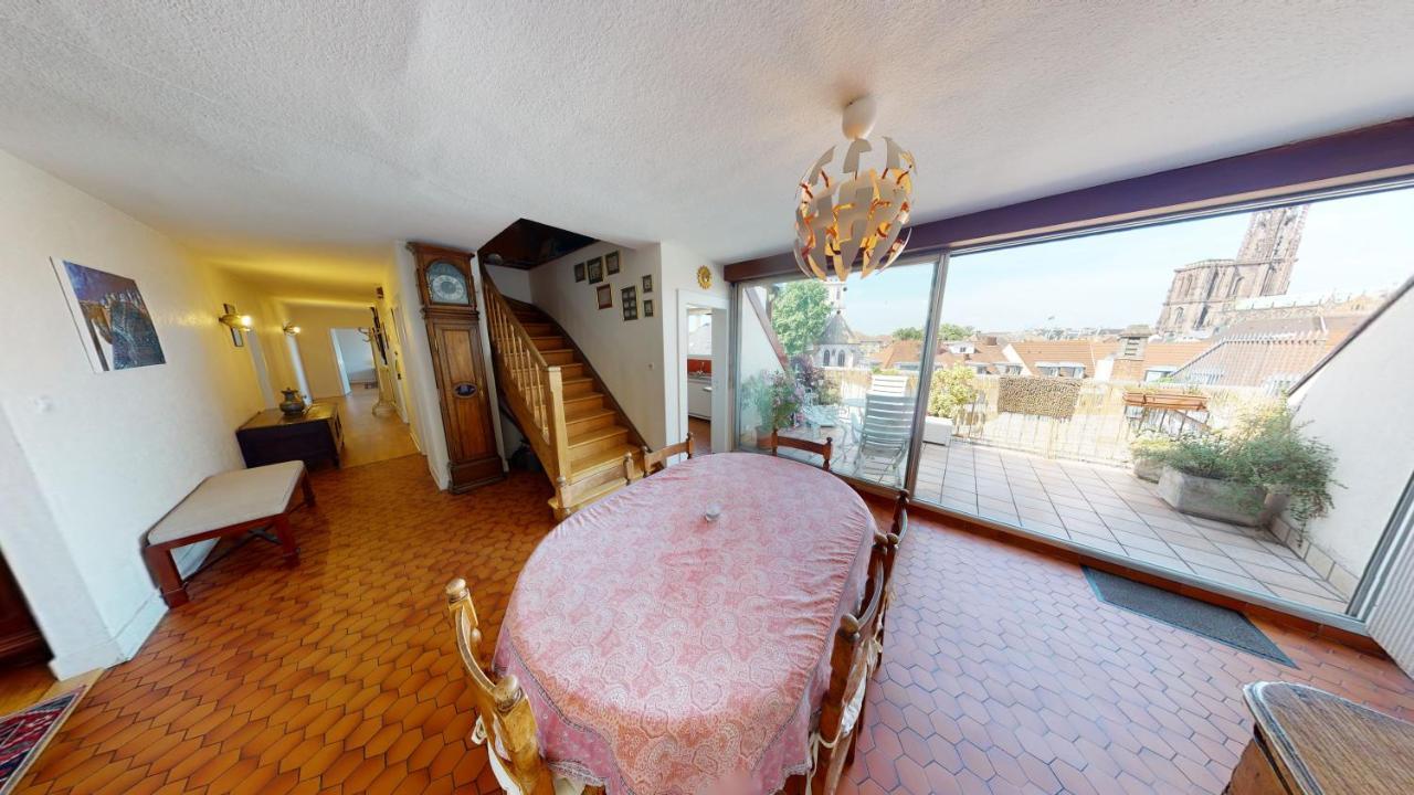 145M² City Center 4 Bedrooms View Of The Cathedral Estrasburgo Exterior foto
