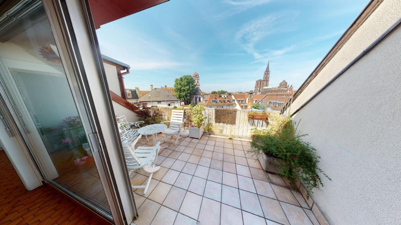 145M² City Center 4 Bedrooms View Of The Cathedral Estrasburgo Exterior foto