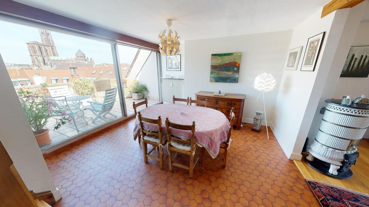 145M² City Center 4 Bedrooms View Of The Cathedral Estrasburgo Exterior foto
