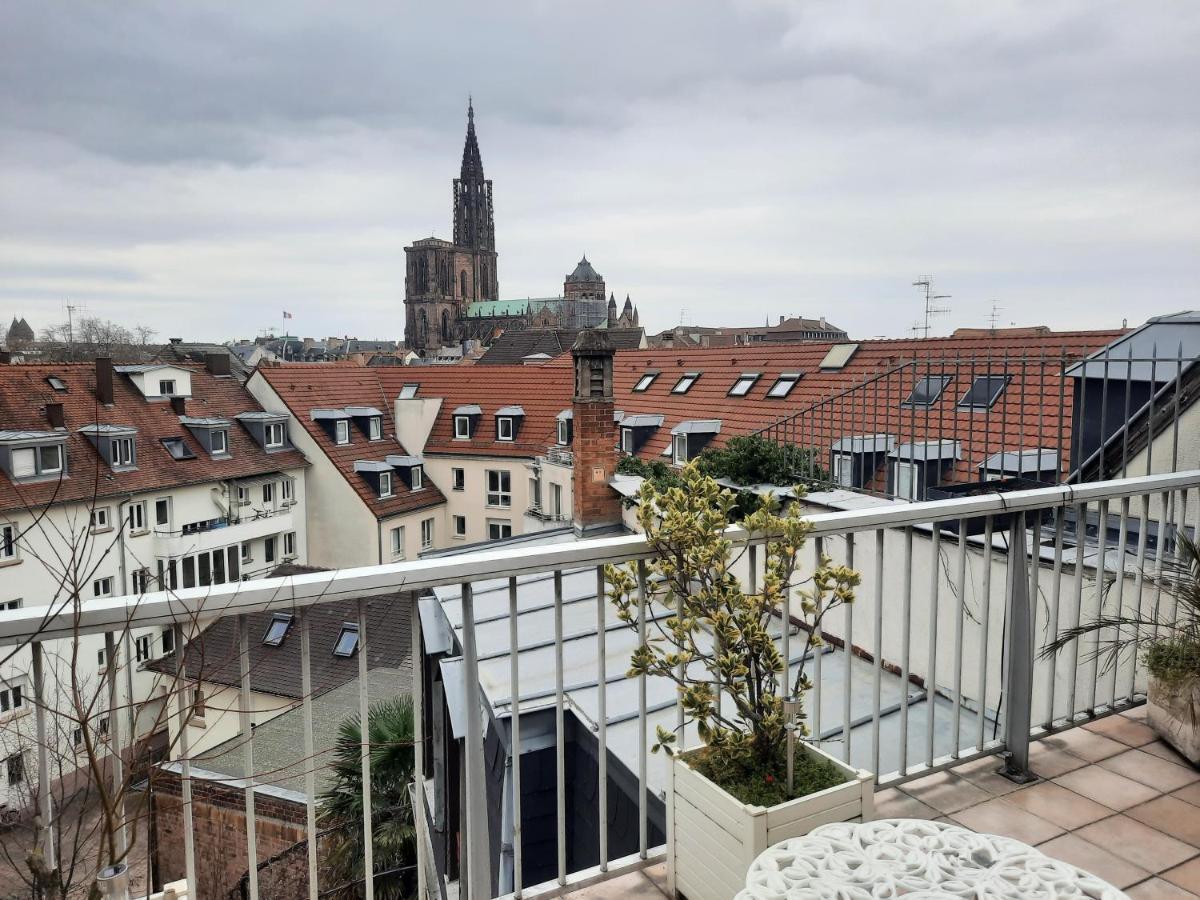 145M² City Center 4 Bedrooms View Of The Cathedral Estrasburgo Exterior foto